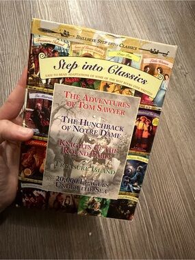 Step Into Classics Book Set-like new- 5 books